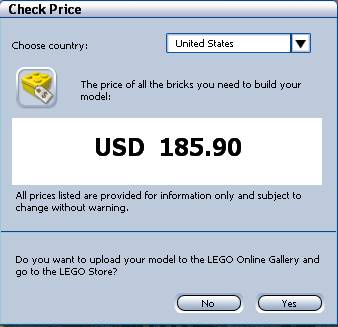 cek harga LEGO